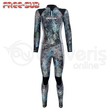 Kadın Sörf ve Dalış elbisesi, Dreams Garden 3mm