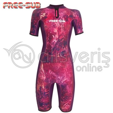 Dreams Purple 2mm Kadın Shorty