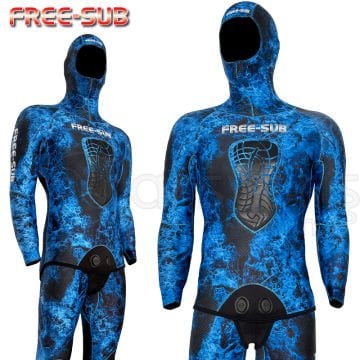 Pasific Blue Avcı Elbise 3mm