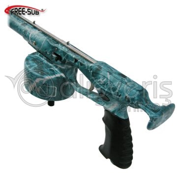 Cabrio (Açık Kafa) Turkuaz Camo Zıpkın